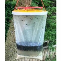 OUSUDELA Lot De 2 Pièges à Mouches Piège Suspendre Pour L'extérieur Pour Attirer œufs Pondants, Les Mouches Et Les Insectes Pour Fermes, Courroies De Fruits - 100 % Non Toxique, Jetables, Blanc -Protection Pour Végétaux Soldes 67437991 3