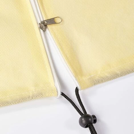 RHAFAYRE 80g/m² Voile D Hivernage Housse Hivernage Pour Plantes Voile Hivernage Plante Housses De Protection Non-Tissé Beige (200x240cm) 6 RHAFAYRE 80g/m² Voile D Hivernage Housse Hivernage Pour Plantes Voile Hivernage Plante Housses De Protection Non-Tissé Beige (200x240cm) – Image 4