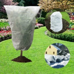 MINKUROW 1 Pack Hivernage Plante, Housse Hivernage Plante, Protection Plantes,120x180cm Housse D’Hivernage, Housse De Protection Pour Plantes Housse D'hivernage Réutilisable -Protection Pour Végétaux Soldes 67665830 3