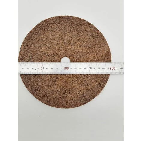 BEARSU 6 Pièces Tapis Coco Plante, Disque Coco, Disque De Paillage Coco, Protection D'hiver Pour Plantes En Pot, Protéger Les Racines Des Plantes En Pot Du Gel (20cm) 6 BEARSU 6 Pièces Tapis Coco Plante, Disque Coco, Disque De Paillage Coco, Protection D'hiver Pour Plantes En Pot, Protéger Les Racines Des Plantes En Pot Du Gel (20cm) – Image 4
