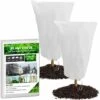 BEARSU Voile Hivernage Plante, Lot De 2 Housse D'hivernage Plante, 60 X 80cm Housses De Protection Pour Plantes Contre Le Froid Et Le Gel, 60g/m² Bâche Protection Arbustes Couverture Pour Plantes -Protection Pour Végétaux Soldes 67693998 1