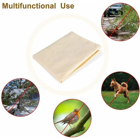 YIENJAOY AGILITY Hivernage Pour Plantes, Housse De Plante, Housse De Protection Pour Plante Non Tissée Protection Contre Le Gel Des Plantes En Pots Et Rosiers (80 X 100CM) 5 YIENJAOY AGILITY Hivernage Pour Plantes, Housse De Plante, Housse De Protection Pour Plante Non Tissée Protection Contre Le Gel Des Plantes En Pots Et Rosiers (80 X 100CM) – Image 3