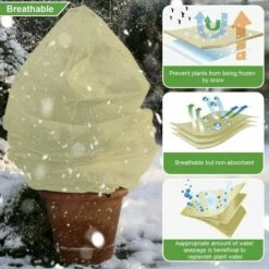 Cisea Housse D'Hivernage, Housse De Protection Pour Plantes, Voile D'Hivernage 11 Cisea Housse D'Hivernage, Housse De Protection Pour Plantes, Voile D'Hivernage -Protection Pour Végétaux Soldes 68077897 5
